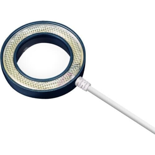 Sunshine SS-033C LED Microscope White Ring Light Source Cover USB Adjustable UV Oil Smoke Proof Mirror for Phone BGA Repair Lamp