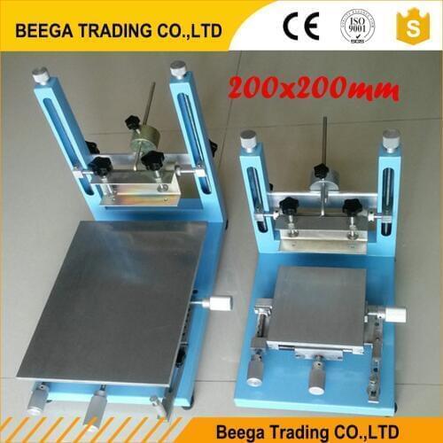 Screen Printing 200X200MM Size High Precision Handprint Manual Press Fingerprint SMT Stencil Machine
