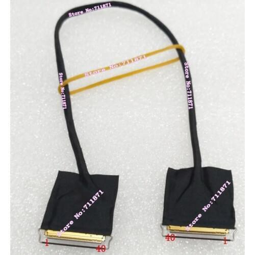 0.5 Pitch I-PEX 40Pins 20453 040T to 20453-040T Pure copper coaxial line connector with buckle 40Pin to 40P 4K eDP Screen Cable