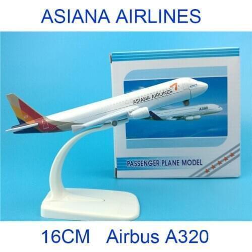 16CM 1:400 Scale classic Airplane Toy Airbus A340 A380 Boeing B777 B747 Plane Model with base Alloy Plane Collectible Display