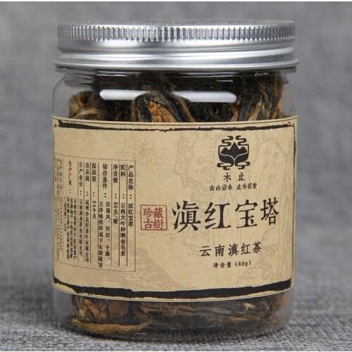 60g/box China Yunnan Fengqing Dian Hong -tea Premium DianHong Black -tea Beauty Slimming Green Food for Health Care Lose Weight