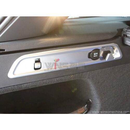 For Mercedes Benz Accessories GLC 2016-2017 Rear Trunk Door Adjust Trim Car Styling Accessories chrome