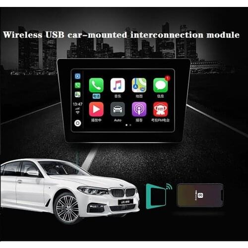 Wireless Carplay Box for Android Navigation Car Mobile Phone Bluetooth Interconnection Vehicle Navigation IOS Carplay Module