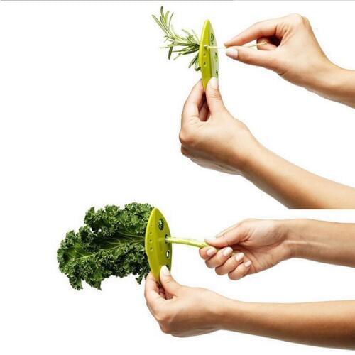 Fast shipping Kale Chard Collard Greens Herb Stripper Looseleaf Rosemary Thyme Loose Leafs Kitchen Gadgets Vegetable Tools