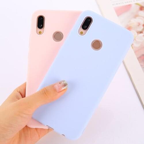 Candy Color Silicone Case For Huawei Y7a Y9a Y9s Y8s Y6s Y8p Y7p Y6p Y5p Y5 Y6 Y7 Pro Y9 Prime 2019 2018 2017 Soft Tpu Cover