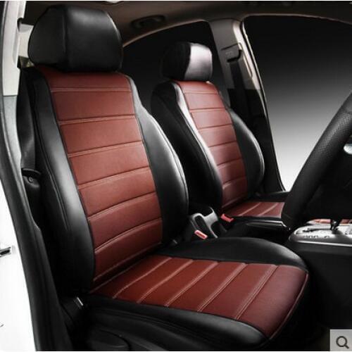 Customize car seat covers leather cushion set for Citroen Triomphe Quatre Elysee Picasso Hyundai Ix35/45 Santa Fe Tucson Verna