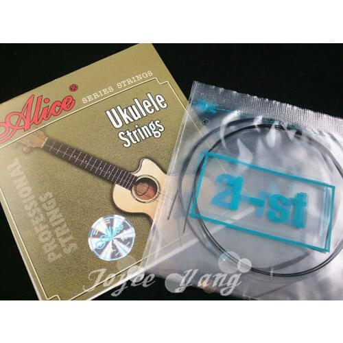 Alice AU02 Black Nylon Ukulele Strings 1st-4th Strings Free Shipping Wholesales