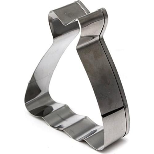 Stainless Steel Cake Mold Wedding Dress Princess Gown Cookie Cutter Biscuit Jelly Fondant Chocolate Kitchen Baking Tools TS2