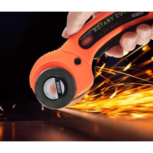 45mm Circular Cutter Rotary Cutter Fabric Cutting Knife Cloth Cutter Quilters Sewing Quilting Fabric Cutting Craft Tools
