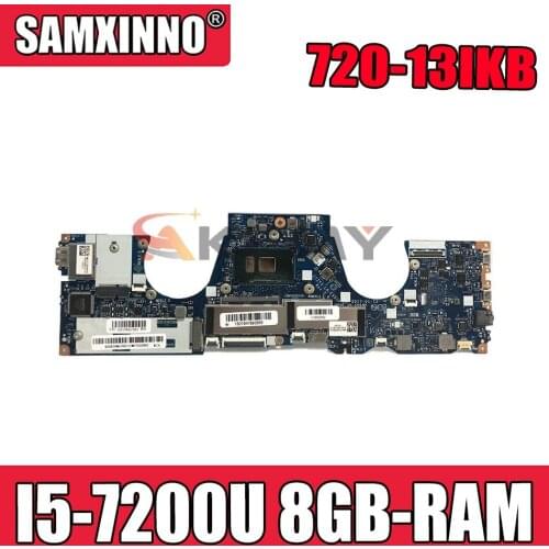 LA-E551P Laptop motherboard for Lenovo YOGA 720-13IKB Original mainboard with CPU I5-7200U 8GB-RAM 100% Fully Tested