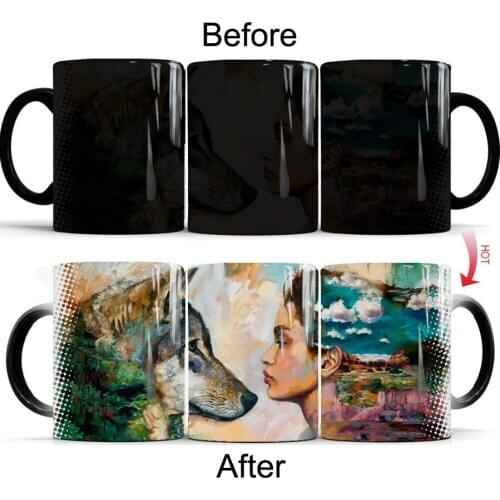 Light Magic Wooden Mugs