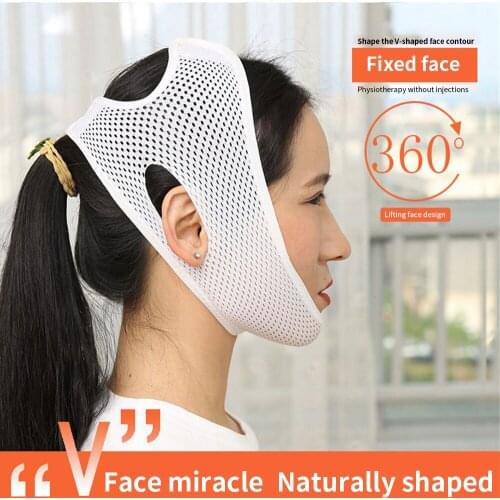 Face Slimming Belt Cheek Chin Neck Slimming Shaping Bandage V Face Shaping Double Chin Reduce Physical Facial Lifting Tools