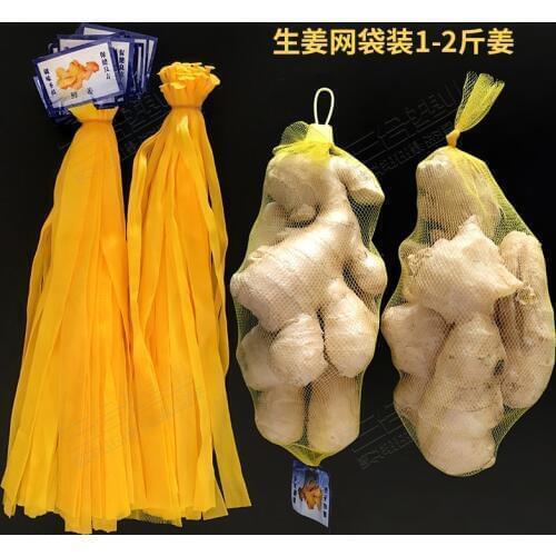 Vegetable preservation bag Garlic net bag garlic net bag garlic clove packing net Kitchen storage bag 100pcs