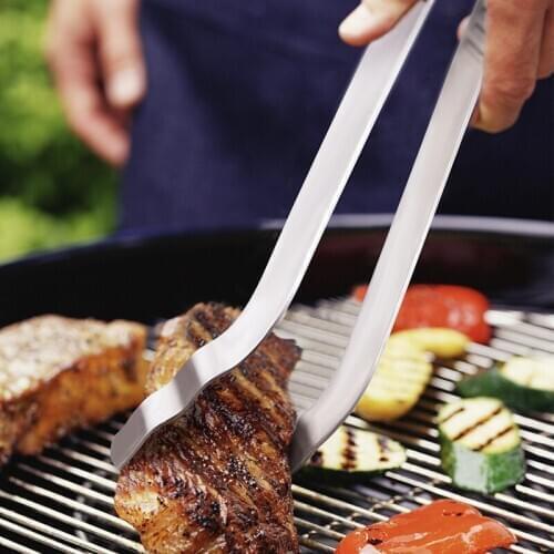 Stainless steel BBQ Tong Vegetable Meat clip Kitchen accessory Barbecue Grill Accessories Tools Everything for The Kitchen