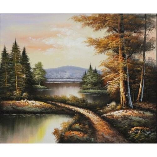 No Frame Modern Canvas Wall Landscape Painting Living Room Home Decoration Art Oil Painting West Of The Rockies Handpainted