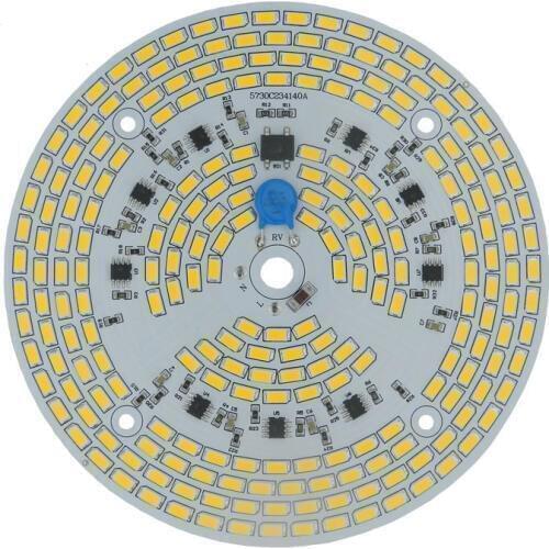 Dimmable led pcb module 24w 30w 36w 50w led bulb 100W led high bay light integrated Driver 5730 assembly led Ceiling down lig
