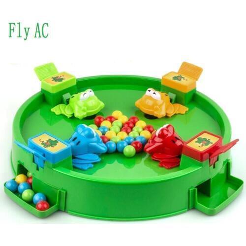 Funny Frogs Eating Beans Children Desktop toys Interactive Parenting Game Puzzle Toys for Kids Adult
