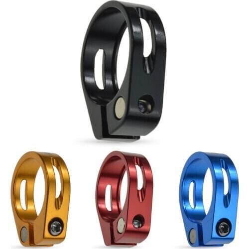 Bicycle Seatpost Clamps 31.8mm / 34.9mm Aluminum alloy Clip for Mountain road bike Cycling Accessories