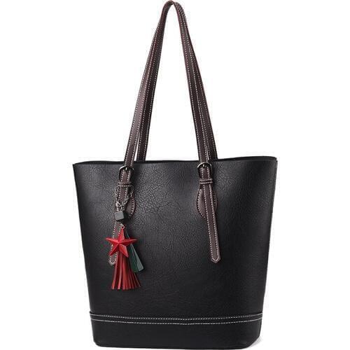YINGPEI Women Bag Vintage Casual Tote Top-Handle Women Messenger Bags Shoulder student Handbag Purse Wallet Leather 2018 New