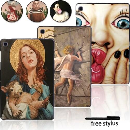 Tablet Hard Shell Case for For Samsung Galaxy Tab S4 T830 T835 10.5"/S5e T720 T725/S6 T860 T865/s6 Lite P610/S7 T870 T875 11"