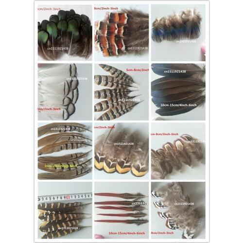 Wholesale High quality 20 pcs Natural Quality Pheasant Feathers, DIY Jewelry Accessories Decoration stage performance