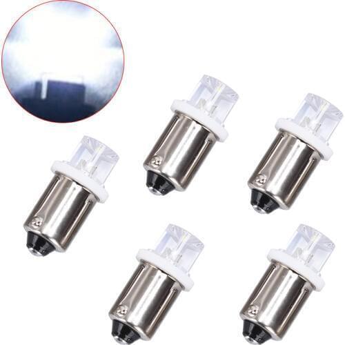 5Pcs BA9S LED Indicator Bulb License Plate Bulb 24V Ba9s 3V LED Ba9S 6V Instrument Bulb 4.5V 12V Ba9S