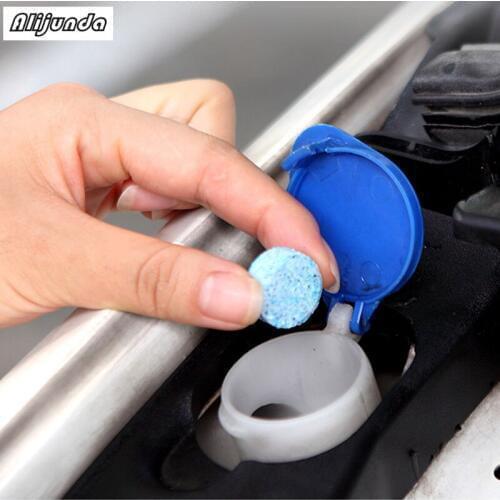 6 pcs. New car windshield cleaner safe compact soda tablet for Volvo S40 S60 S80 XC60 XC90 V40 V60 C30 XC70 V70
