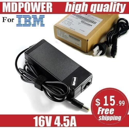 MDPOWER For IBM X40 / T40 / T41 / T42 / T43 / R50 / R51 / R52 notebook power AC adapter Cord 16V 4.5A