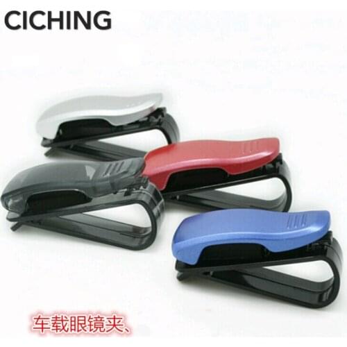 Car Vehicle Sun Visor Glasses Holder Clip for honda crv clio 4 honda city smart fortwo renault clio 2 3 seat leon fr renault