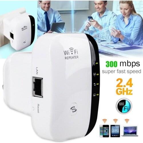 Wireless Wifi Repeater Network 300Mbps Wifi Extender Long Range Signal Amplifier Internet Antenna Signal Booster Access Point