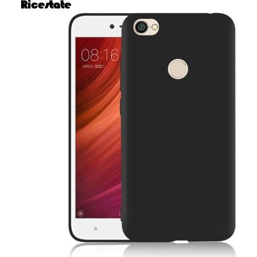 For Xiaomi Redmi Note 5A Prime 3GB/32GB,4GB/64GB Back Cover For Redmi Y1 Phone Matte Soild color Soft Silicon TPU Cases