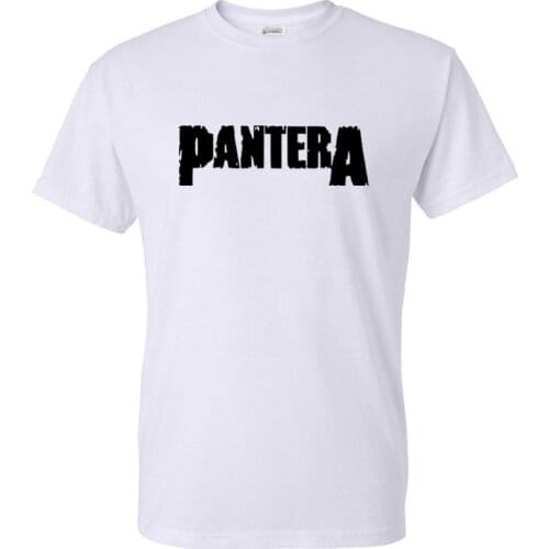 T-shirt Thrash Metal Band Fashion Streetwear Pantera Men Women High Quality Cotton Tshirt Sport Casual Shirt Hip Hop Tees Tops
