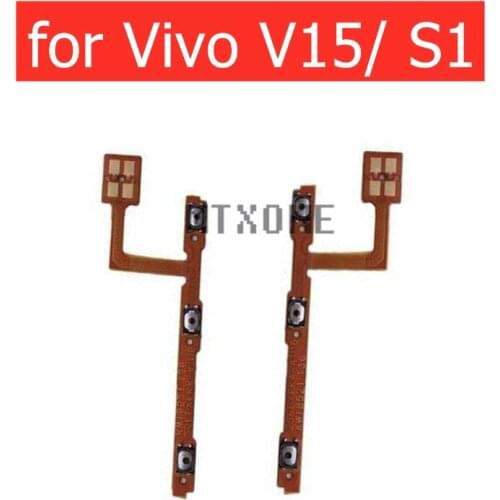 For Vivo V15/ S1 Power Volume Side Key button Flex Cable for Vivo V15/ S1 On Off Switch Flex Cable Replacement Repair Parts