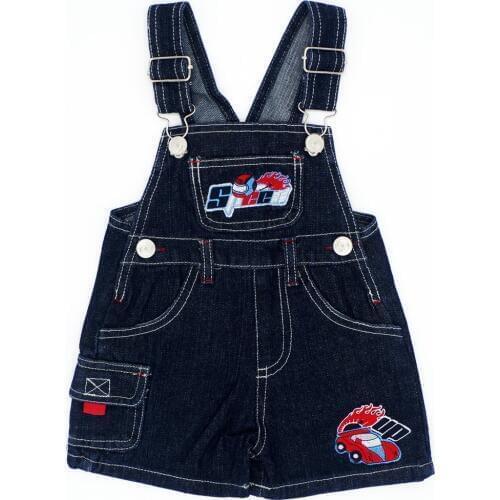 Pattern Random Color Baby Boys Girls Bib Jumpsuits Sling Pants Children Denim Overall Trousers Brand Kids Clothes Infant Jeans