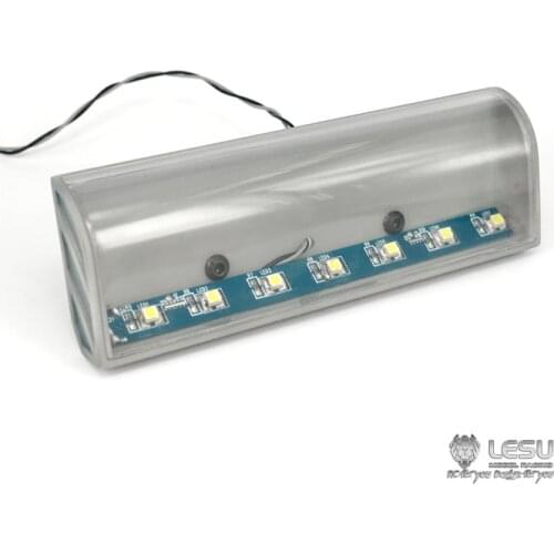 LESU Metal LED Light Box CNC Shine Resistance Cover 1/14 RC Tamiya Tractor Truck TH02577