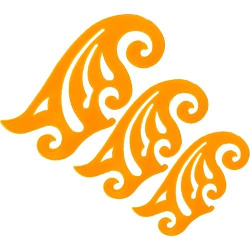 LMDZ French Curve Template Ruler Drawing Drafting Tailor Designer Supply 20/25/30cm Sewing Tailor Yardstick Cloth Cutting Rulers