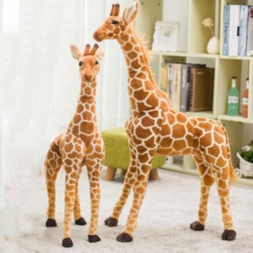 Cute Giraffe Plush Toys Stuffed Animals Soft Doll Birthday Gift for Children