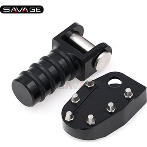 Brake Pedal & Shifting Lever Toe Peg Step Plate For SUZUKI DRZ 400SM DRZ400 S E 2005-2020 Motorcycle Accessories Adjustable Sets