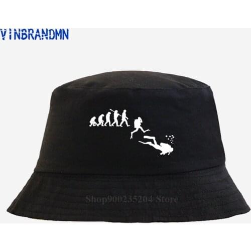 Scuba Dive gifts SCUBA Diving Snorkel Ocean Oxygen Bucket hat Evolution Of Scuba Diver Scuba Diving Fishing hat Cool Hipster hat