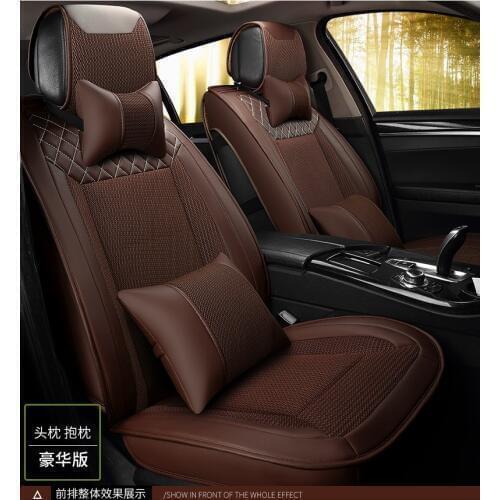 Auto car seat cushion summer cool for Ford Focus Mondeo Transit Custom Fiesta S-MAX Explorer maverick KUGA Escape caravan E150