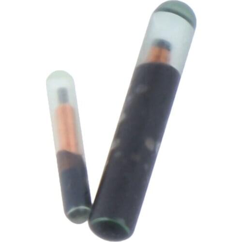 125KHZ/134.2KHZ 2.12*12mm/1.25*7mm Microchip Animal RFID Tag With EM4305 Chip ISO11784/5 FDX-B For Fish Dog Cat Idetification