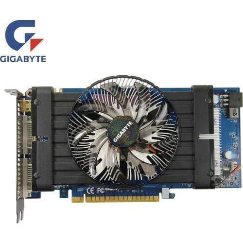 Gigabyte GTX 550Ti 1GB Video Card Mini-HDMI DVI GDDR5 Graphics Card for nVIDIA GeForce GTX550Ti 1GD5 GTX550 Ti Cards Videocard