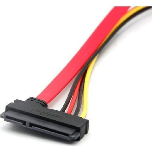 40cm 7+15 22pin Serial Ata Sata To Ide 4p Hard Drive Power Adapter Cable New Power Cable Extension Connector Cord Sata Cables