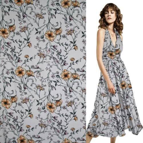 Elegant floral design very soft rayon cotton fabric suit for homewear,RCT010