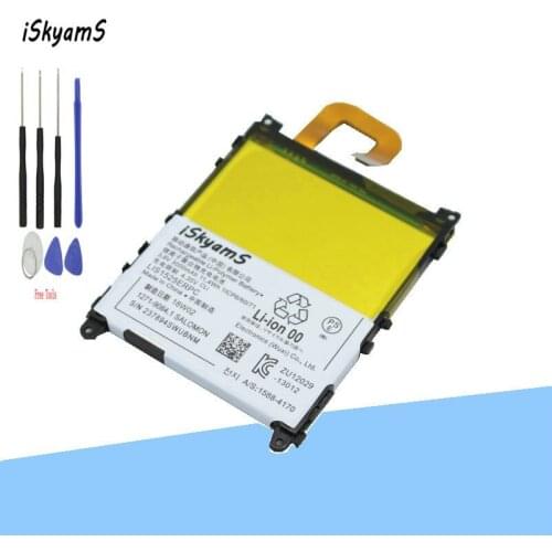 ISkyamS 2x 3000mAh LIS1525ERPC Replacement Li-ion Battery For Sony Z1 L39H L39T L39U C6902 C6903 C6916 C6943 D5503 +Tool