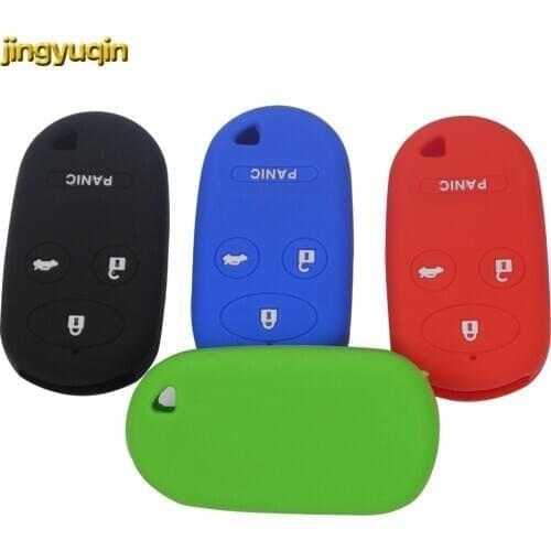 Jingyuqin 20PCS New Arrivel 4 Buttons Silicone Remote Car Key Case Cover Protector For Honda