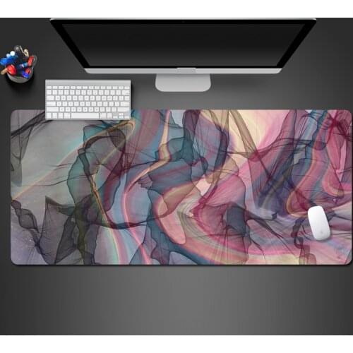 Advanced Personality Lines Abstract Mouse Pad Fashion Creative High Quality Natural Rubber Washable Custom Lock Large Pad