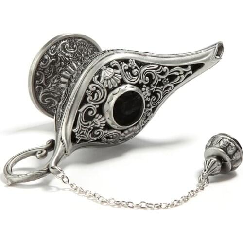 JOYLIVE Retro Incense Burner For Home Decor Traditional Hollow Out Fairy Tale Magic Lotus Flower Lamp