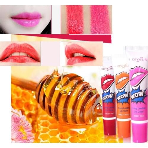 Set of 6 Pro Tattoo Magic Peel Off Mask Lipstick Long Lasting Waterproof Liquid Lip Gloss