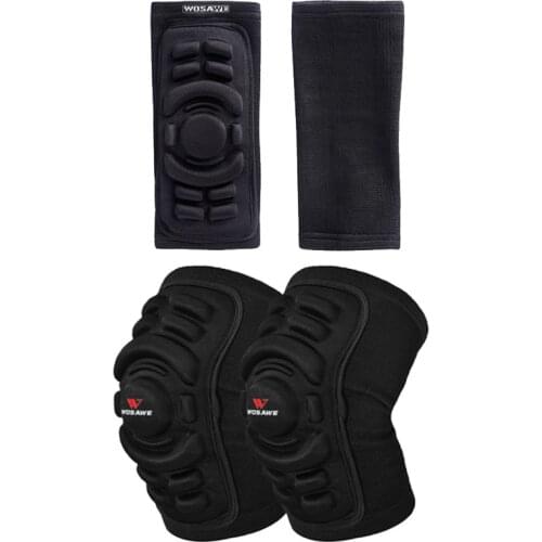 Elbow and Knee pads Mountain Bike Cycling Protection Set Dancing Knee Brace Support MTB Eblow Knee Protector